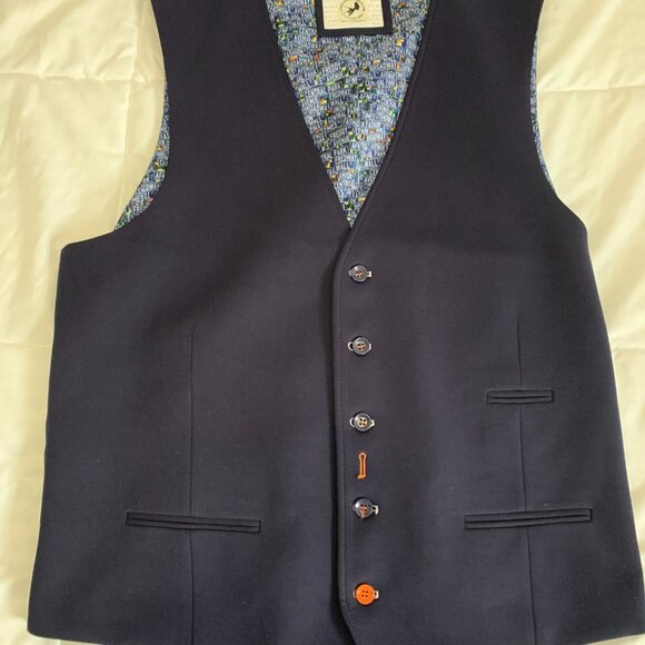 A Fish Named Fred Fashion Vest / Waistcoat - Picture 1 of 10